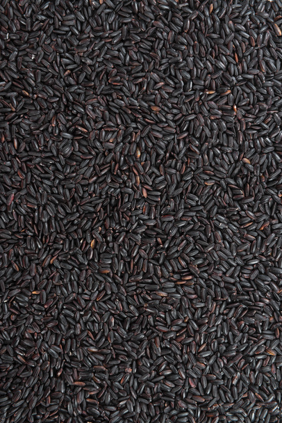 Portion of Black Rice - Foto, Bild