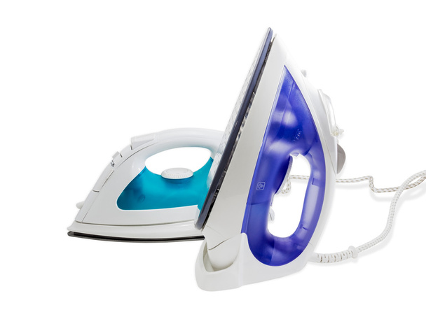 Two modern electric steam iron - Photo, Image