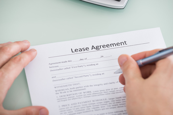 Lease Agreement Form - Photo, Image