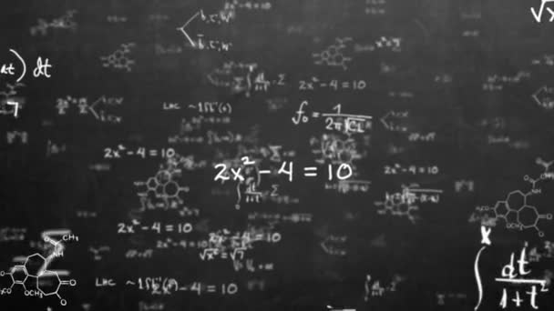 Matematiksel denklemler döngü - Video, Çekim