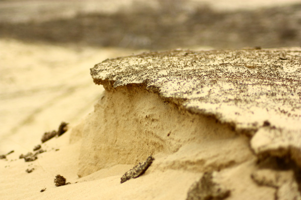 formace, kolaps písku v poušti - Fotografie, Obrázek