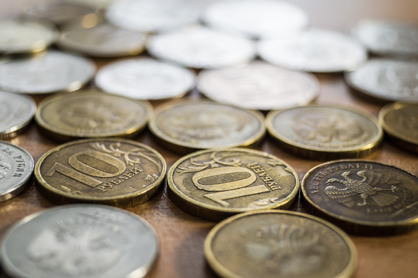 Russian coins closeup - Photo, Image