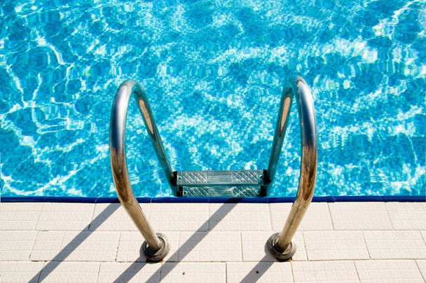Swimming pool steps - Fotó, kép