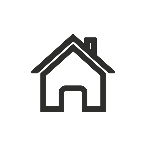 Home  - vector icon. - ベクター画像