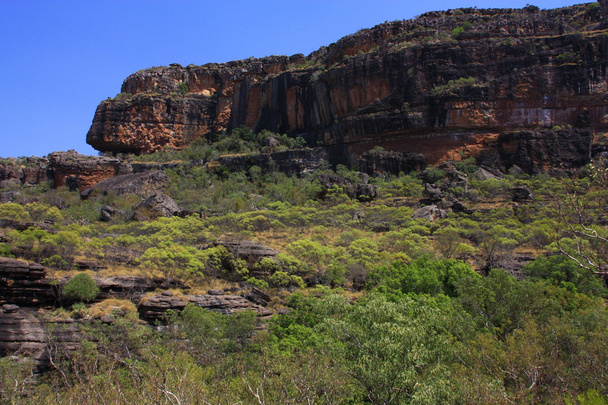 Nourlangie βράχο σε εθνικό πάρκο Κακαντού, nt Αυστραλία - Φωτογραφία, εικόνα