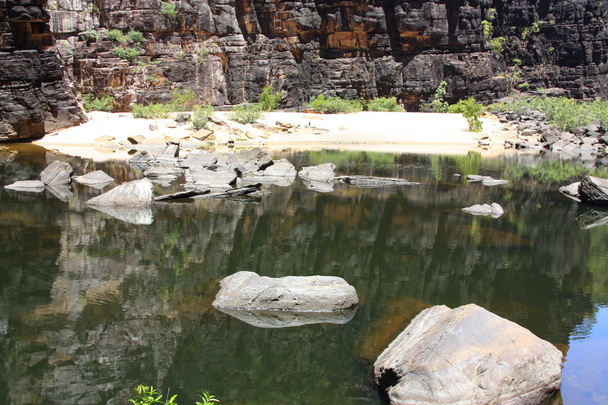 Jim Jim Falls, Kakadu Nationaal Park, Noordelijk Territorium, Australië - Foto, afbeelding