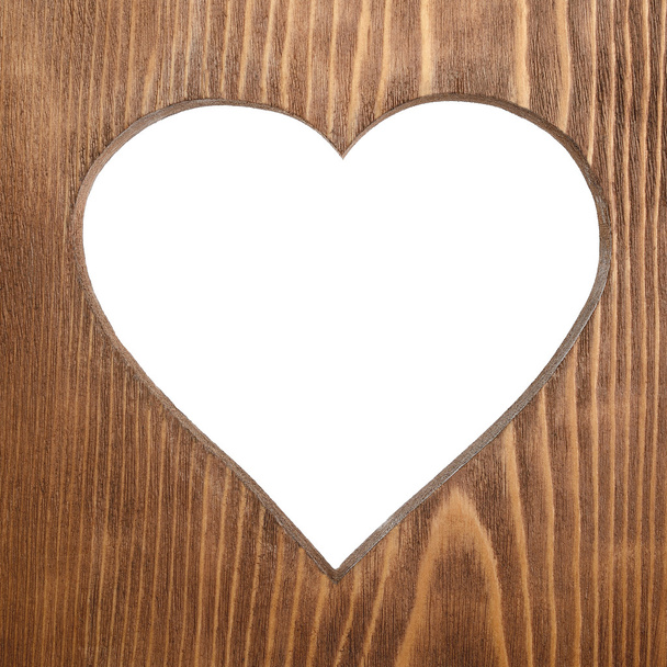 Wooden heart - Fotó, kép