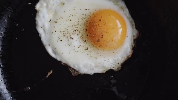 Bir tavada kızarmış yumurta - Video, Çekim