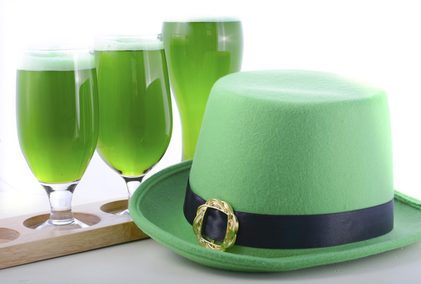 St Patricks Day cerveja verde
 - Foto, Imagem