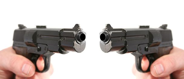 Crime gun pistol protection - Photo, Image