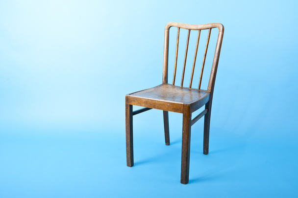 houten stoel - Foto, afbeelding