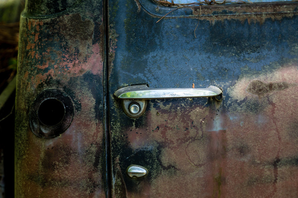 Door Handle and Gas Tank - Photo, Image