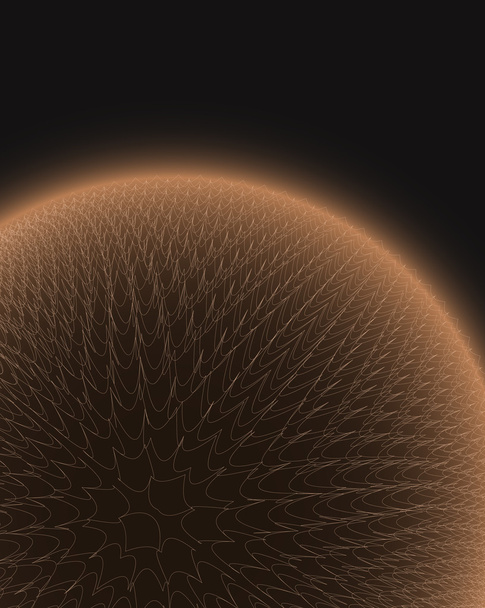 Fondo futurista con esfera
 - Vector, imagen
