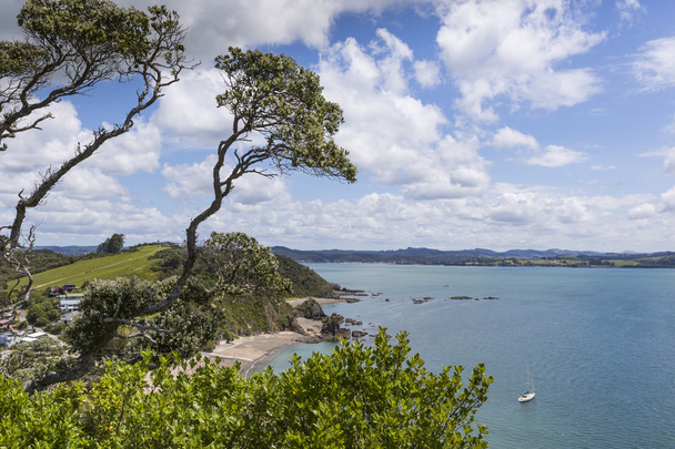 Landschaft von Russel bei Paihia, Bucht der Inseln, Neuseeland - Foto, Bild