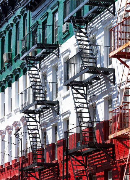 Little Italy Buildings in Manhattan, New York City - Photo, Image