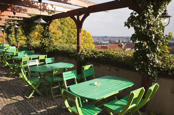 Prague Restaurant And Tables - Photo, Image