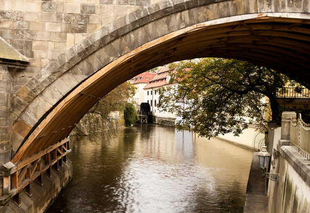 Canal Under Charles Bridge - Photo, Image
