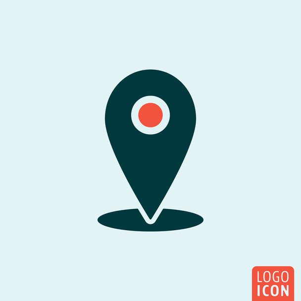 Location mark icon - Vector, Image