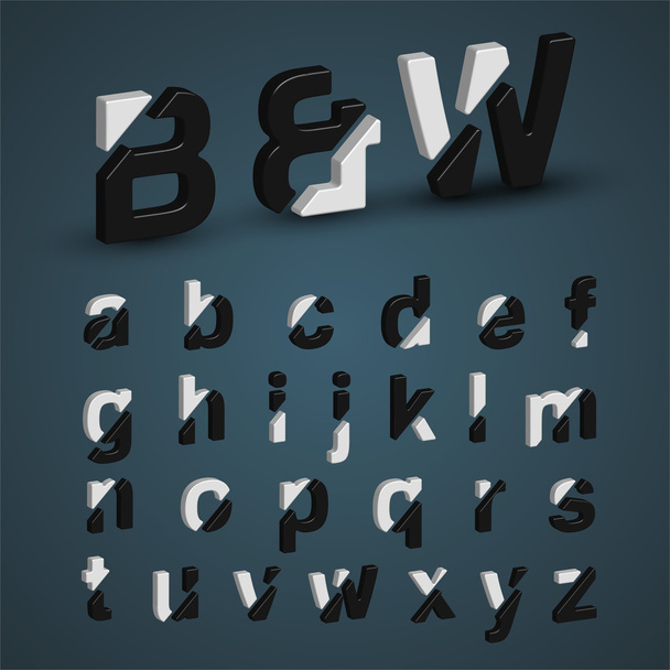 diseño conjunto letras pequeñas
 - Vector, Imagen