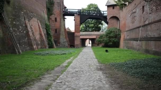 Castillo de la Orden Teutónica en Malbork, Polonia - Imágenes, Vídeo