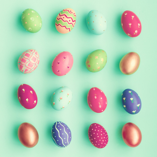 Candy color easter eggs - Fotó, kép