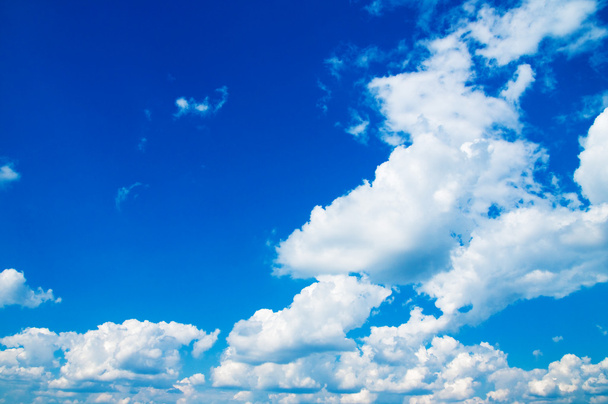 Background abstract: blue sky and clouds - Zdjęcie, obraz
