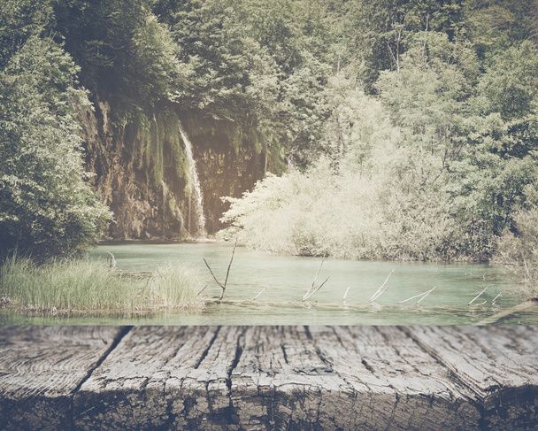 водопад в Плитвицком национальном парке
 - Фото, изображение