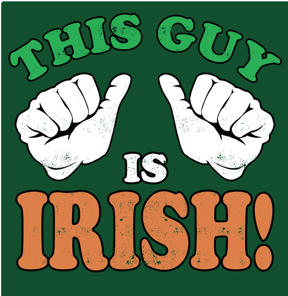 Les couleurs du drapeau irlandais
 - Vecteur, image