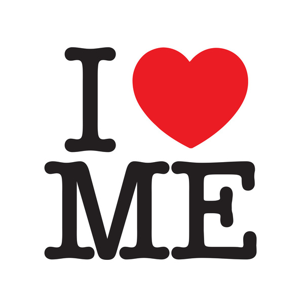 I Love Me - Vector, Image
