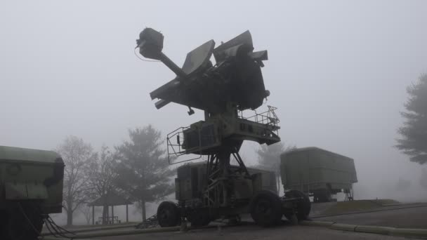 Miejsca zainstalowania radaru armii - Materiał filmowy, wideo