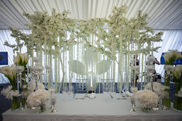 Hochzeit Blumen Dekorationen - Foto, Bild