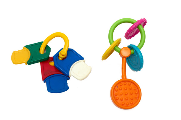Baby toy on a white background - Photo, Image