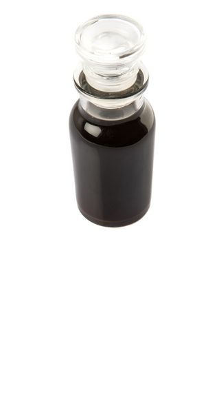 Vinagre balsámico en frasco de vidrio
 - Foto, imagen
