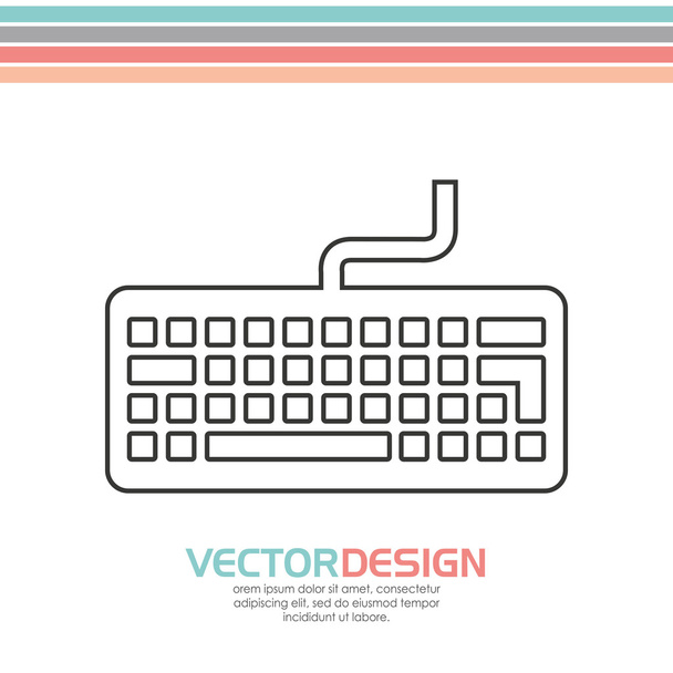 Nošení technologie a design - Vektor, obrázek