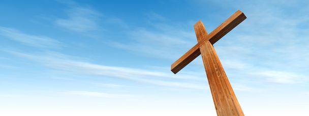 концептуальный деревянный крест
 - Фото, изображение