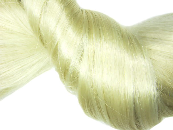 Blond hair braid - Photo, image