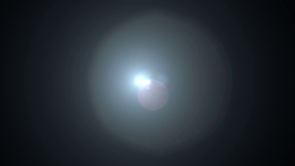 Lens Flare horizontaal - Video