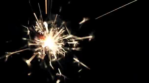 queima de bengala luzes sparkler
 - Filmagem, Vídeo