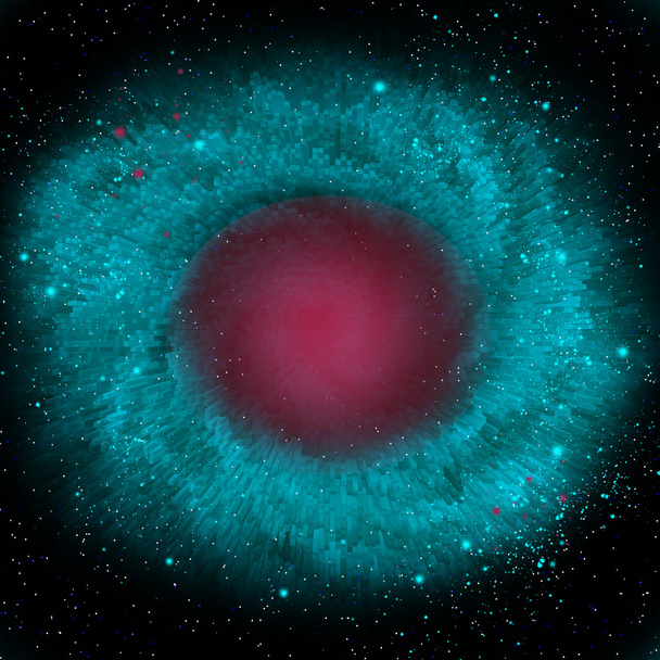 Nebulosa da hélice espacial
 - Foto, Imagem