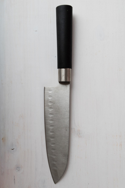 wielki nóż ze stali - Zdjęcie, obraz