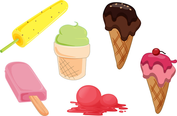 мороженое - Вектор,изображение