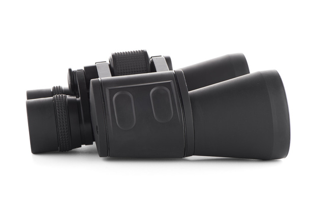 Black binoculars isolated - Foto, immagini