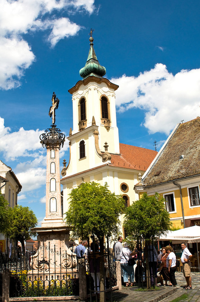 κεντρική πλατεία Szentendre - Φωτογραφία, εικόνα