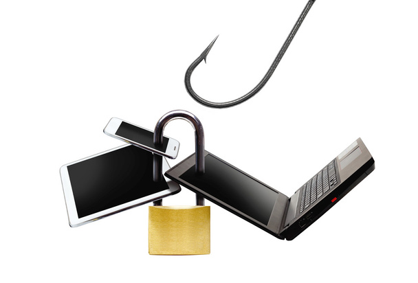 Lock and gadgets on hook - Photo, Image