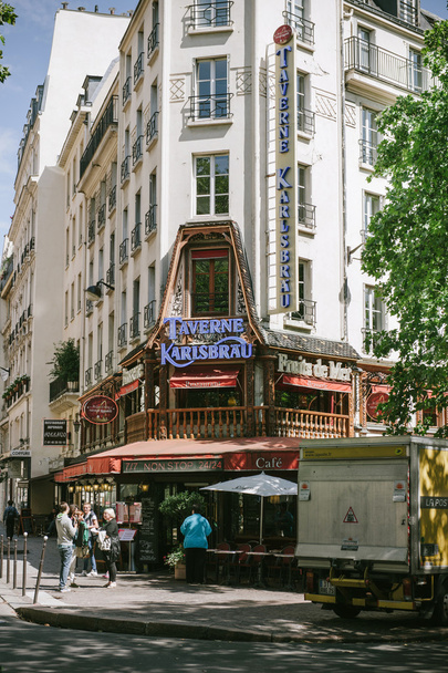 Taverne Karslbrau σχετικά με την rue de Lyon Παρίσι - Φωτογραφία, εικόνα