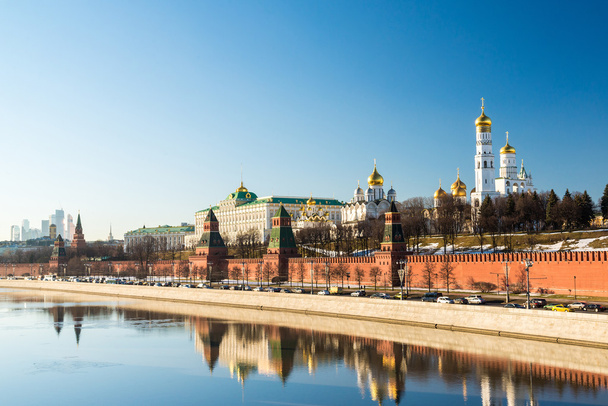 Panorama of  Moscow Kremlin on  sunny day, Russia - Valokuva, kuva