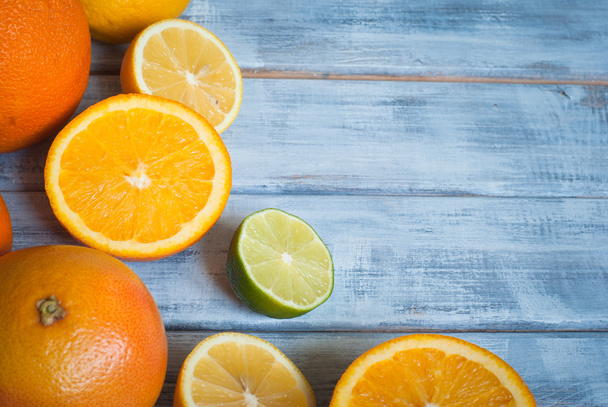 Fresh citrus fruits - Фото, зображення