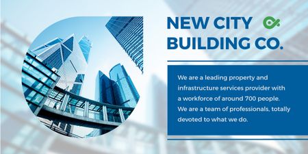 New city building poster Image Modelo de Design