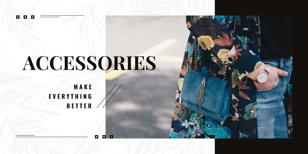 Women's Fashion Accessories Offers Image Design Template
