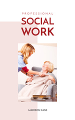 Social Work Nurse Caring About Patient
